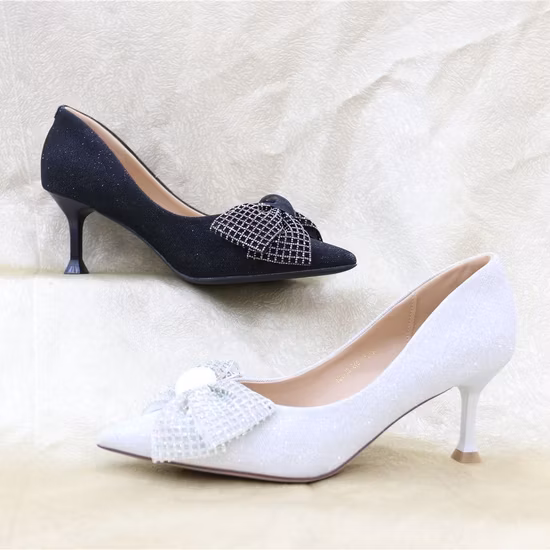 Hochwertiger Komfort-Kitten-High-Heel-Partykleid-Damenschuh